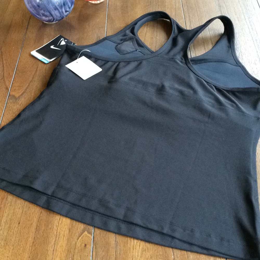 NWT Nike Plus Size Medium Impact Racerback Tank - Picture 8 of 8